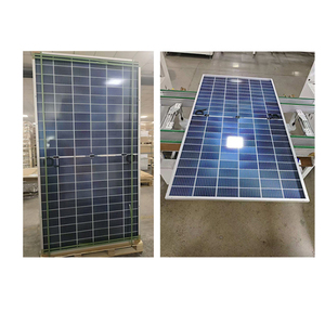 Panneaux solaires bifaciaux haute efficacité 550W 144 demi-cellules coupées pour centrales électriques à grande échelle - Product Image 4