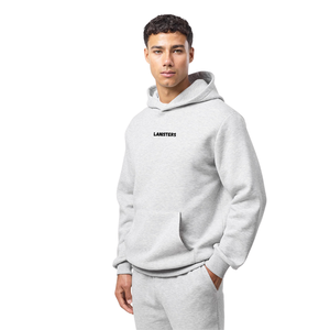Ensemble de survêtement à capuche pour homme avec pantalon à jambe droite, poche kangourou, style décontracté, streetwear quotidien, vente en gros, ensemble deux pièces personnalisé - Product Image 3
