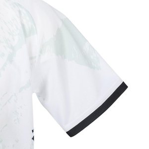 เสื้อกีฬาบาสเก็ตบอลทีมวิทยาลัยสีเหลือง ระบายอากาศได้ดี ผลิตจากโพลีเอสเตอร์ 100% พิมพ์ลายโลโก้แบบกำหนดเองได้ตามต้องการ ขายดี - Product Image 5