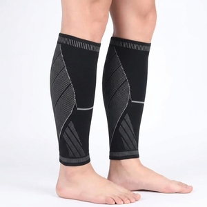 Genouillère de compression personnalisable avec logo, en nylon souple, respirant et fin, antidérapante, idéale pour la gym et l'exercice - Product Image 4