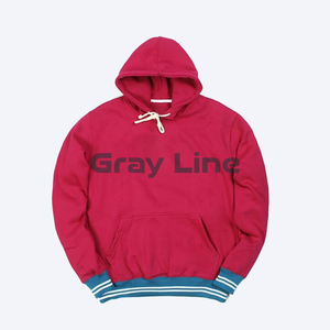 Sudadera con capucha de alta calidad, de algodón y forro polar, de manga larga, informal, estilo streetwear, para hombre. - Product Image 5