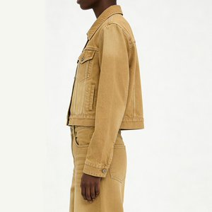 Fashion Unisex Winter <b>Denim</b> 2-Piece Set 100% Cotton Solid <b>Jacket</b> Jeans Two Piece Set for Clothing Wholesale - Product Image 5