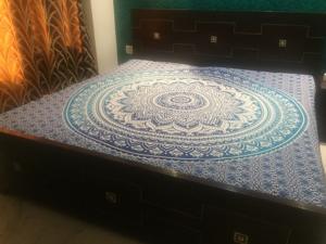 Printed Geometric Muslim <b>Round</b> Cotton <b>Table</b> <b>Cover</b> Handmade 3D Printed Design Customizable Machine Washable - Product Image 3