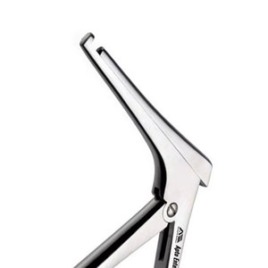 Pinza Quirúrgica Reutilizable de Rotación Manual para Cirugía Ósea, 145 mm, Laminectomía Ortopédica, Mandíbula de 3 mm, Cabeza Giratoria de 90 Grados, Rotación de 360 Grados - Product Image 4