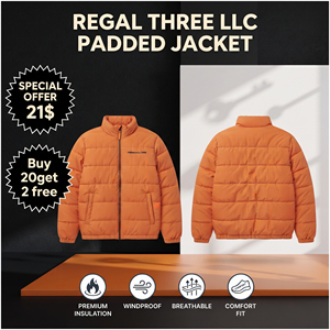 Fashion Winter Quilted Coat <b>Padded</b> Jacket Soft Outerwear Down <b>Padded</b> Jacket Men Women Lightweight <b>Padded</b> Cold Weather Coat - Product Image 1
