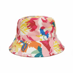Sombrero de Pescador Unisex de Lino y Algodón con Bordado a Mano y Bloques de Color, Estampado Personalizado, Silueta Clásica, ¡Venta Caliente! - Product Image 1