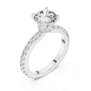 Certified Moissanite <b>Diamond</b> <b>Ring</b> 925 Sterling Silver Wholesale Wedding Jewelry Manufacturer OEM Factory - Product Image 4