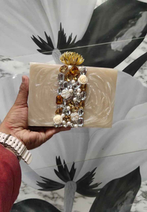 Pure Resin Red Colour Ladies Clutch Excellent Finishing for Wedding Parties Women Fashion Accessories Handmade Colourful Purse - Product Image 5