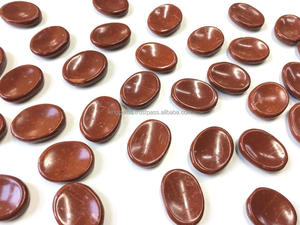 Wholesale Custom Through-Carved Red Jasper Worry Stone Natural Gemstone <b>Crystals</b> <b>Chakra</b> Healing Reiki Meditation Love High - Product Image 4
