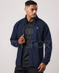 Chaqueta Cortavientos para Hombre, Impermeable, Ligera, Transpirable, con Cierre Completo, para Deportes, Entrenamiento, Running y Fitness - Product Image 5