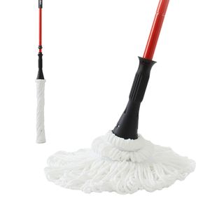57.5 Inch Long Handle Self-Bending Twist <b>Mop</b> Dry & Wet Ultra-Fine Fiber Commercial Floor <b>Cleaning</b> <b>Mop</b> - Product Image 1