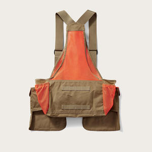 Gilet de chasse camouflage personnalisé avec sac à dos intégré, multi-poches, léger, hybride, en toile, avec rangement extensible - Product Image 2