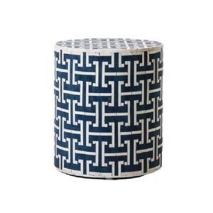 Mesa Auxiliar Geométrica de Bambú, Diseño Moderno, Decoración para Sala de Estar, Mueble Decorativo Resistente, Mesa de Centro para el Hogar - Product Image 3