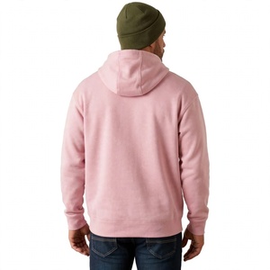 Sudadera con Capucha Rosa Personalizada para Hombre, Sudadera de Felpa Gruesa y Holgada, Sudadera de Algodón Premium con Bolsillo, Transpirable, de Secado Rápido y Ecológica - Product Image 2
