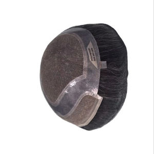 Taz Hair BD Prótesis Capilar de Cabello Humano Remy Indio con Onda Natural y Frente de Encaje, Calidad Premium - Product Image 3