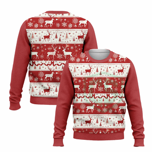 CODER SPORTS Best Selling New Design Winter <b>Christmas</b> Solid Pocket Hip Hop Style Women's 100% Polyester <b>Sweatshirts</b> Custom Blank - Product Image 3