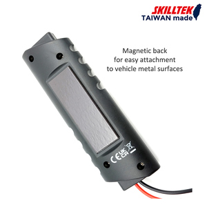 Testeur de batterie de véhicule professionnel 12V 24V, analyseur de charge de batterie automobile robuste pour l'entretien des voitures, camions et embarcations - Product Image 5