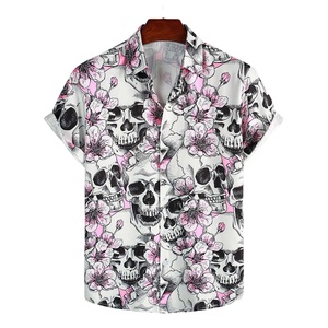 Camisetas de Verano para Hombre al por Mayor, Manga Regular, 100% Poliéster y Algodón, Tejido Terry Sólido, Secado Rápido, Camisa de Playa con Estampado Personalizado - Product Image 1