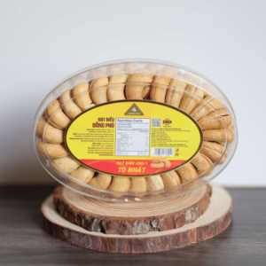 Noix de cajou grillées biologiques de qualité supérieure W180 163g Boîte cadeau ovale - Exportation directe d'usine du Vietnam Prix compétitif - Product Image 3