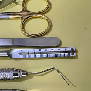Premium Micro Periodontal Oral Surgery <b>Kit</b> Stainless Steel Tunneling Mucogingival Soft Tissue Flap Surgical Periodontal Set - Product Image 5