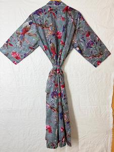 Robe kimono en coton en gros |   Exportateur en gros de kimonos bohèmes légers - Product Image 4