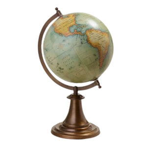 Globo Terráqueo Decorativo de Escritorio |   Soporte de Hierro con Globo de Plástico |   Globo Terráqueo Educativo para Decoración de Oficina y Mesa de Estudio - Product Image 4