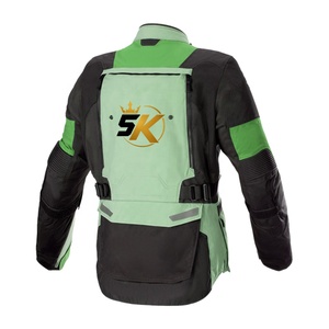 Chaquetas de Motociclismo para Carretera y Todoterreno, Impermeables, Resistentes al Viento, Protección para las Cuatro Estaciones, 100% Poliéster, Ropa de Motociclista - Product Image 3