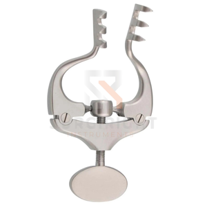 เครื่องมือผ่าตัดหู คอ จมูก ยี่ห้อ Snitman รุ่น Endaural Retractor ได้รับการรับรองมาตรฐาน CE ISO ผลิตจากสแตนเลสสตีล รหัสสินค้า SI-OIS-0001 ระดับ Class I สีชมพูอ่อน - Product Image 3