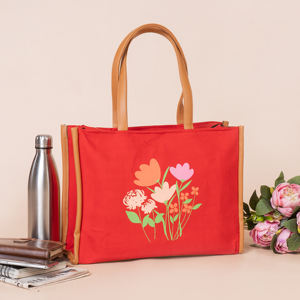 Durable Reusable Canvas <b>Tote</b> Bag Cotton Shopping Bag for Grocery Travel & Daily Use - Product Image 5