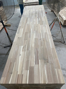 SMARTWOOD Planche de bois brut d'acacia à jointures à languettes et chants collés pour plateau de table à manger DIY, plan de travail pour bureau à domicile, meuble, fournisseur en gros - Product Image 4