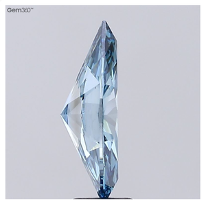 Bijoux Zisma Diamants cultivés en laboratoire certifiés IGI |   Bleu intense fantaisie, coupe marquise, CVD |   Diamants de laboratoire en vrac en gros - Product Image 2