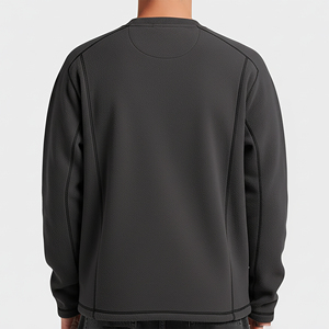 เสื้อฮู้ดดี้คอกลมแบบหนา มีกระเป๋าหน้าทรงจิงโจ้ ปักลายสวยงาม สำหรับฤดูหนาว ผ้าฝ้ายฟลีซ 100% แฟชั่นสุดฮิต ขายดี - Product Image 6