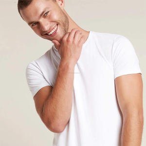 Camisetas de Manga Corta Hechas a Medida de Alta Calidad, 100% Algodón, Tejido de Punto Cómodo, Disponible en Colores y Tallas Versátiles - Product Image 3