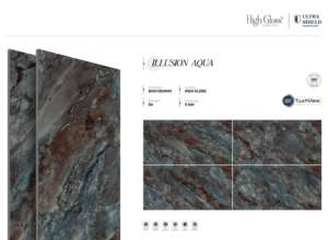 กระเบื้องเคลือบเงาคุณภาพสูง ขนาด 800x1600 1200x1800 750x1500 มม. พัฒนาขึ้นเพื่อการจัดวางสถาปัตยกรรมอย่างหรูหราและตกแต่งภายในให้สว่างสดใส - Product Image 3