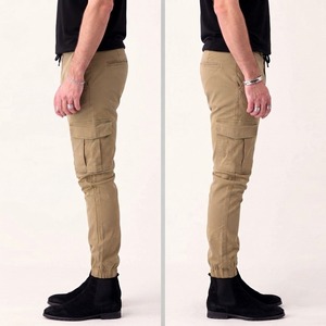Pantalones Cargo Transpirables de Cintura Alta para Hombre, Diseño Casual y Elegante con Bolsillos, Artículo Nuevo 2026, Venta Caliente OEM - Product Image 3