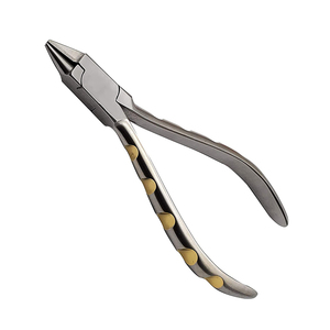Alicates Ortodónticos Tipo Pico de Pájaro con Insertos de Carburo de Tungsteno para Doblar Alambres y Formar Cierres, Instrumento Dental - Product Image 2