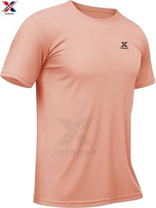 Camiseta Básica de Cuello Redondo para Hombre, Personalizada con Impresión Digital, Color Liso, Sin Marca, Tejido Suave, 100% Algodón, Holgada, 240g, Casual - Product Image 3