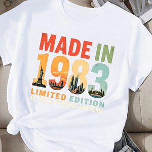 สุดยอดเสื้อยืดสตรีรุ่นลิมิเต็ดอิดิชั่น1983 - Product Image 3