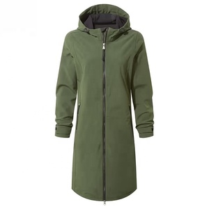 Chaqueta Bomber Impermeable para Mujer, con Capucha de Piel, Cierre de Cremallera, Transpirable, de Secado Rápido, para Uso en Exteriores, Personalizable - Product Image 1