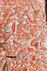 Trimurti Gems High Quality Natural <b>Pink</b> Rhodochrosite Cabochon Crystal Stone Polished Custom Sizes Loose Gemstones <b>Healing</b> Mix, - Product Image 3