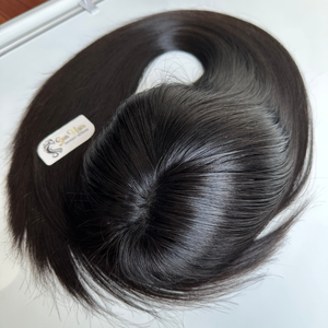 Venta al por mayor de pelucas de alta calidad de los productos buen precio HECHO DE HD Cierre de encaje 4x4 Natural recto 100% extensiones de cabello humano virgen - Product Image 1