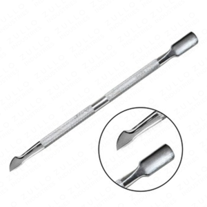 Pousse-cuticules double embout en acier inoxydable de haute qualité, outil de nettoyage et de suppression personnalisé pour manucure et pédicure - Product Image 4