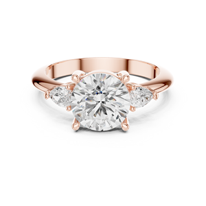 Anillo de Compromiso de Lujo con Diamante de Laboratorio de 3 Quilates, Corte Brillante Redondo, E VS1, Oro Amarillo de 14K, Certificado IGI, para Bodas y Aniversarios - Product Image 5