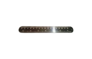 Rétracteur malléable professionnel - Finition noire avec échelle de mesure - Outil rétracteur à ruban en acier chirurgical de qualité médicale - Product Image 1