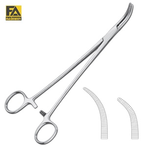 Pinzas Hemostáticas Maynihan de 18 cm con Punta Curva, Pinza Quirúrgica, Instrumento Manual para Cirugía General, Certificado CE - Product Image 3