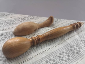 Cuchara de Té de Madera Premium, Cuchara de Madera Natural Sostenible para Café, Té y Azúcar, Utensilio de Cocina de Grado Alimenticio para el Hogar - Product Image 2