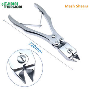 Tijeras de corte manual de acero inoxidable de alta calidad para jaulas, cortador de malla, tijeras de doble articulación para alambre, instrumentos quirúrgicos ortopédicos - Product Image 2