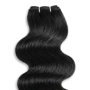 วิกผมแท้แบบเต็มศีรษะ 100% เรมี่เวฟ ผมหยิกไฮไลท์สีดำธรรมชาติ ผมยาวสีดำธรรมชาติ เนื้อผมเป็นลอนธรรมชาติ สามารถปรับแต่งได้ - Product Image 3