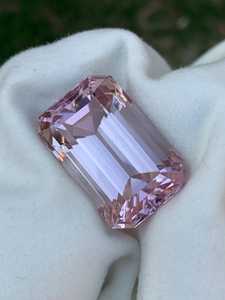 Piedra de Kunzita Rosa Natural, Corte Octogonal, Facetada, para Joyería, Proveedor Mayorista de Piedras Preciosas - Product Image 2