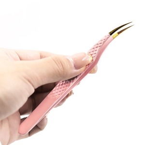 1 Pieza de Pinzas para Cejas BAFA SURGICAL INSTRUMENTS BSI-ET-364 de Alta Precisión, Duraderas, de Acero Inoxidable, Rectas y Chapadas en Oro - Product Image 3